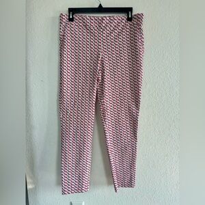 Carolina Belle Red and Blue Teardrop Pants